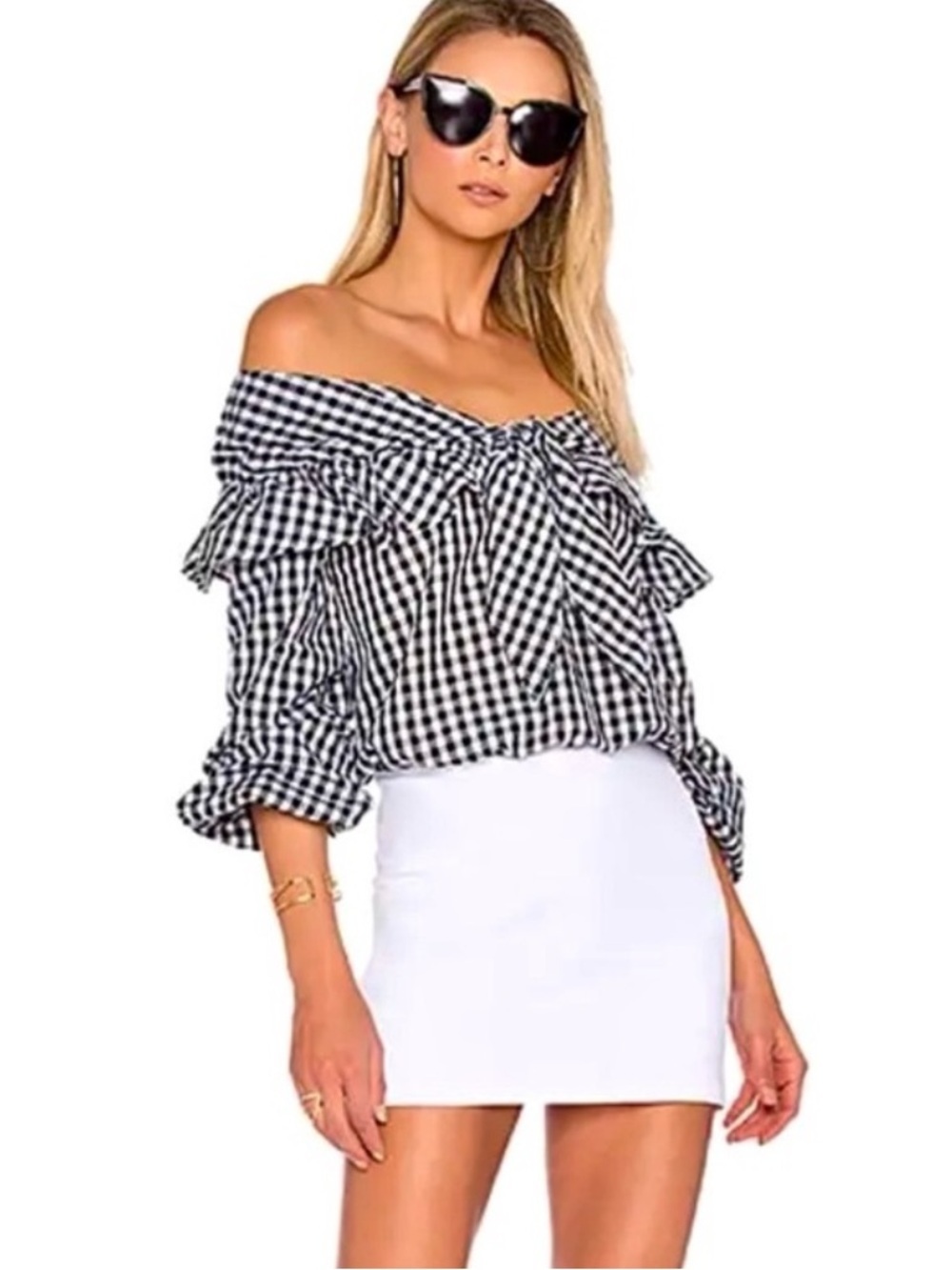 Anthropologie— Susana Monaco Mini Skirt — Color Sugar / White Medium New